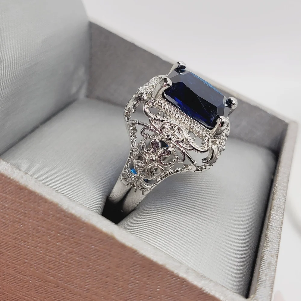 Blue Sapphire Ring